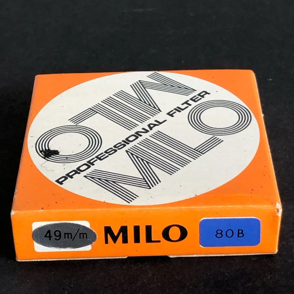 Milo 49mm 80B Camera Blue Lens Filter Japan New